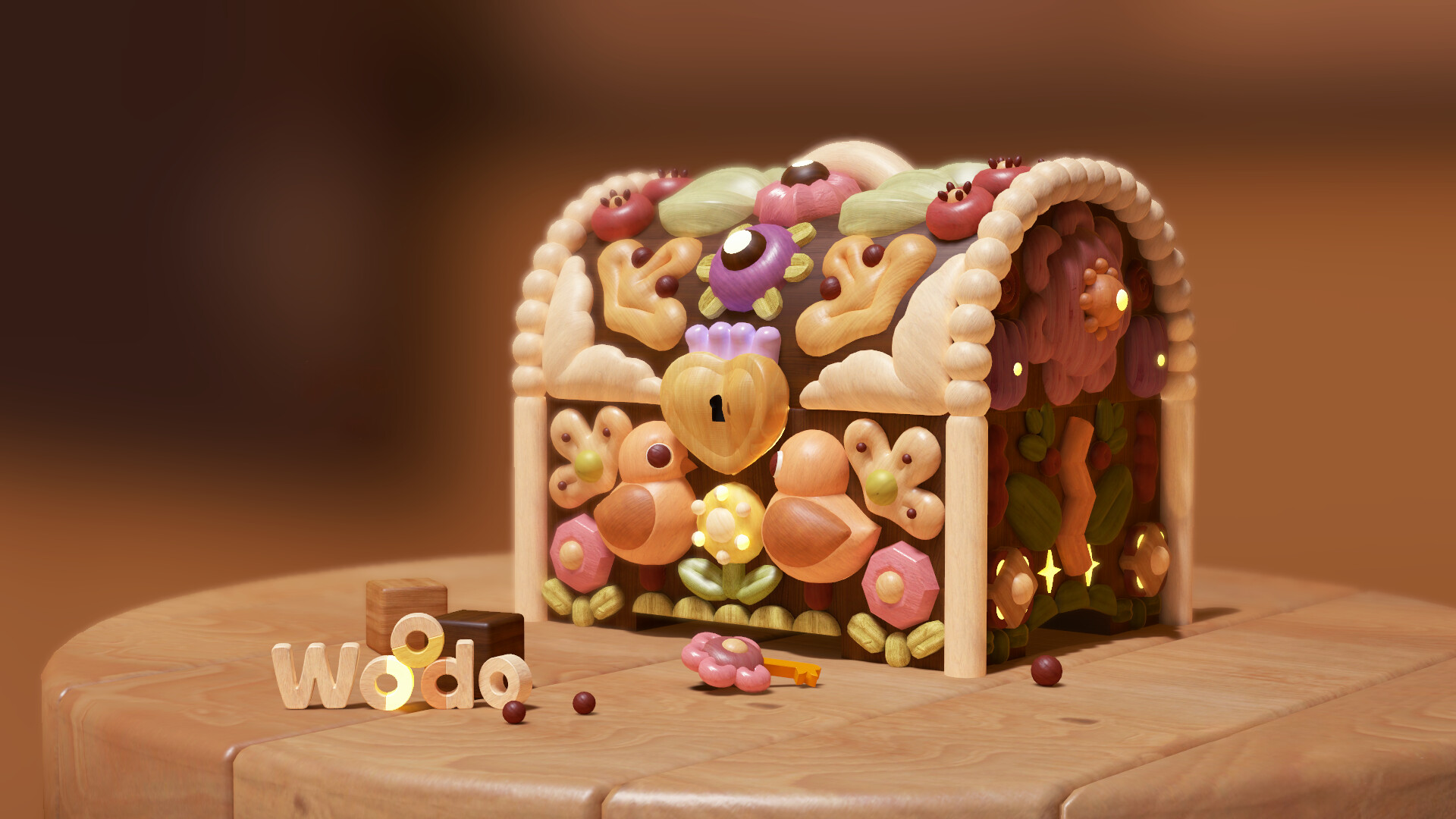 Official Woodo diorama screenshot